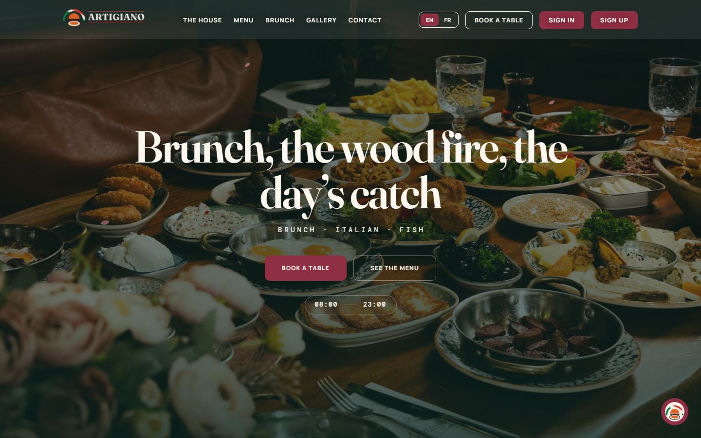 Artigiano Agdal, home page