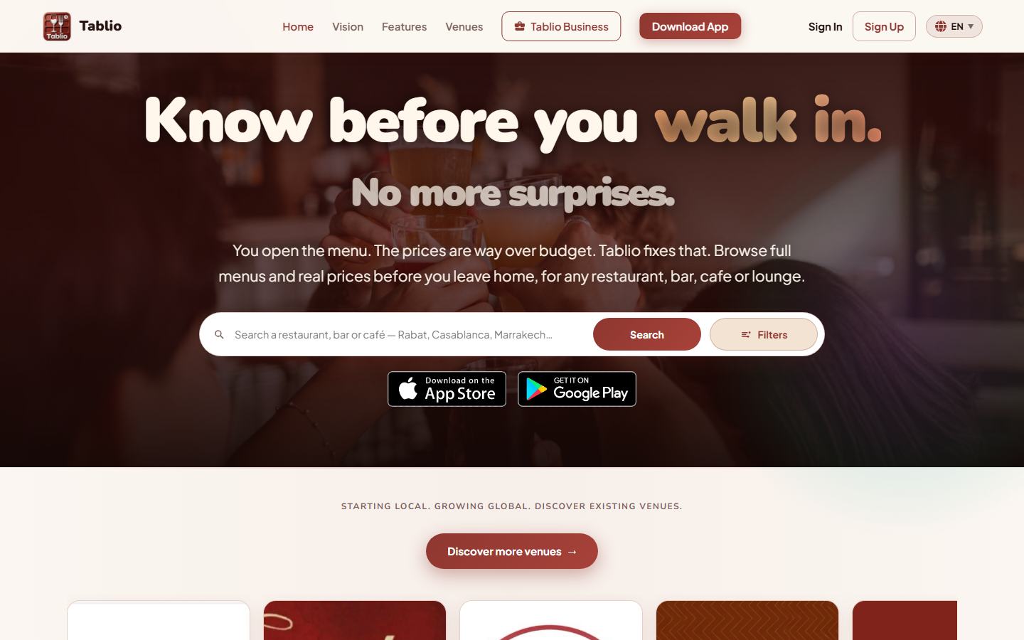 Tablio, published by NeedBridge on the App Store and Google Play