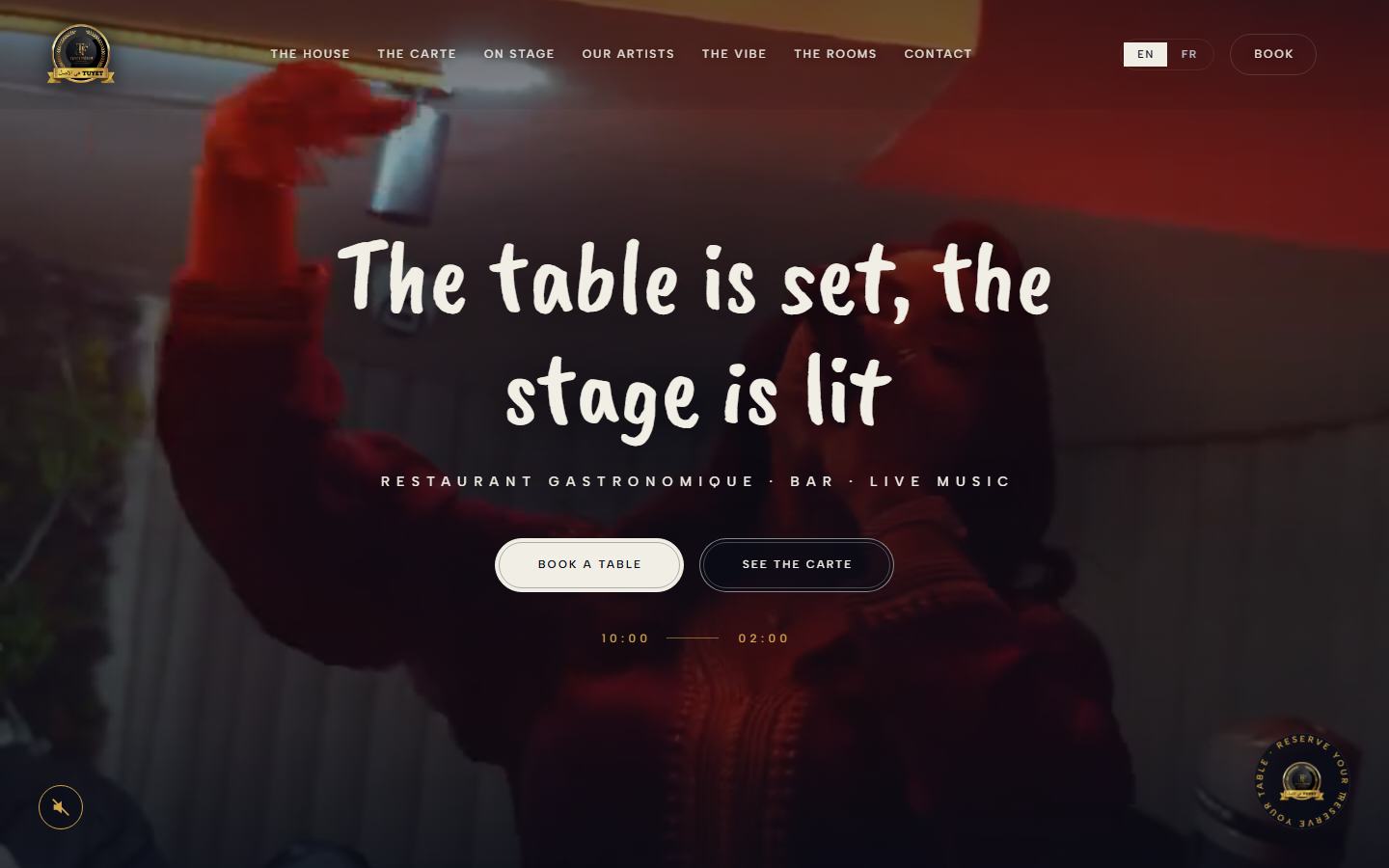 Tuyet Frères, home page